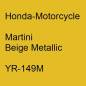 Preview: Honda-Motorcycle, Martini Beige Metallic, YR-149M.